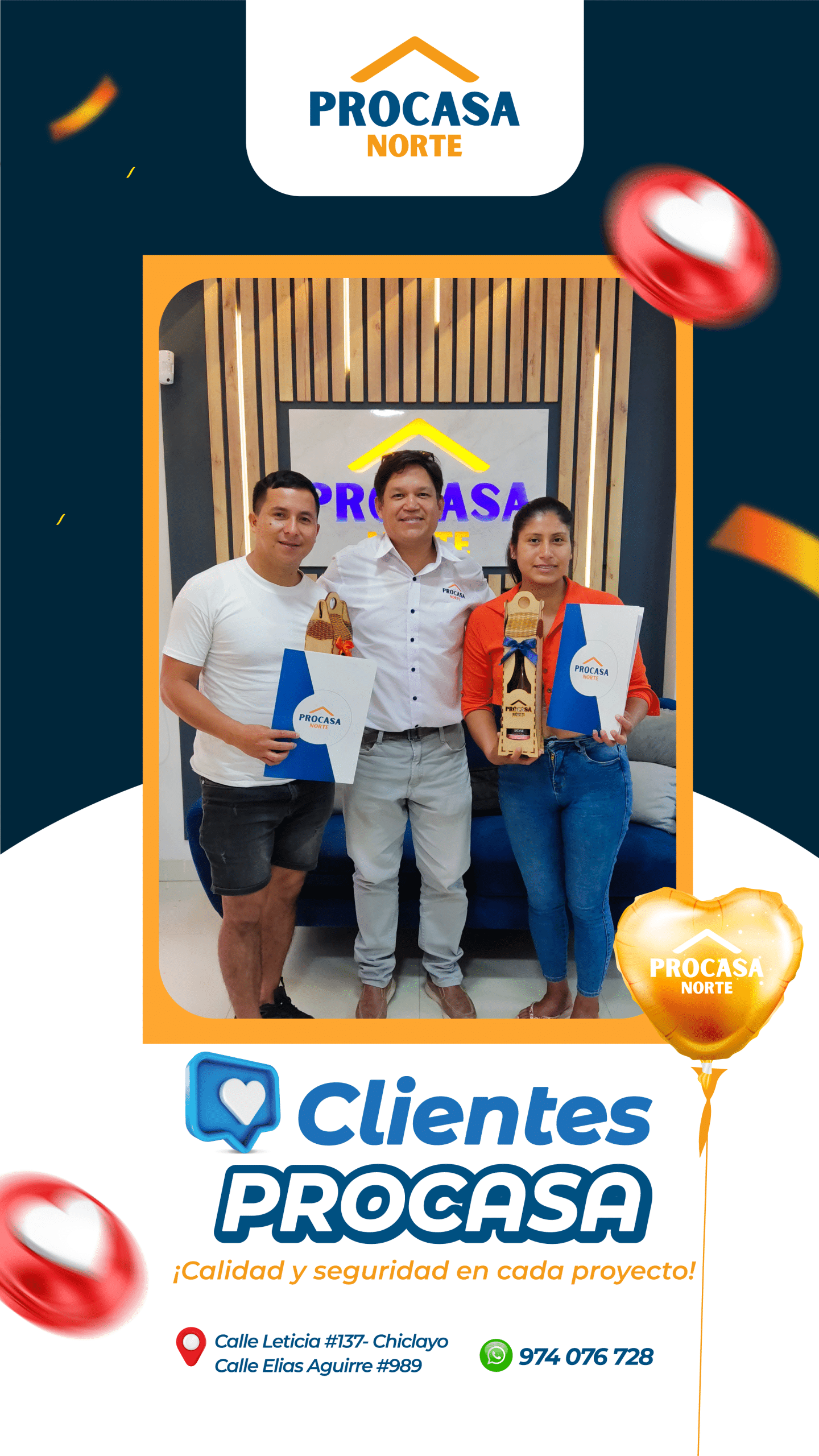 Cliente Satisfecho Fam. Rimarachín H.